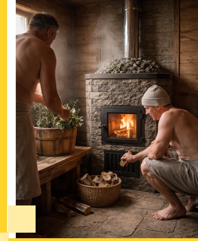 Банные печи под ключ в Вичуге от 45716 р. | ЭриданВчг кирпичная