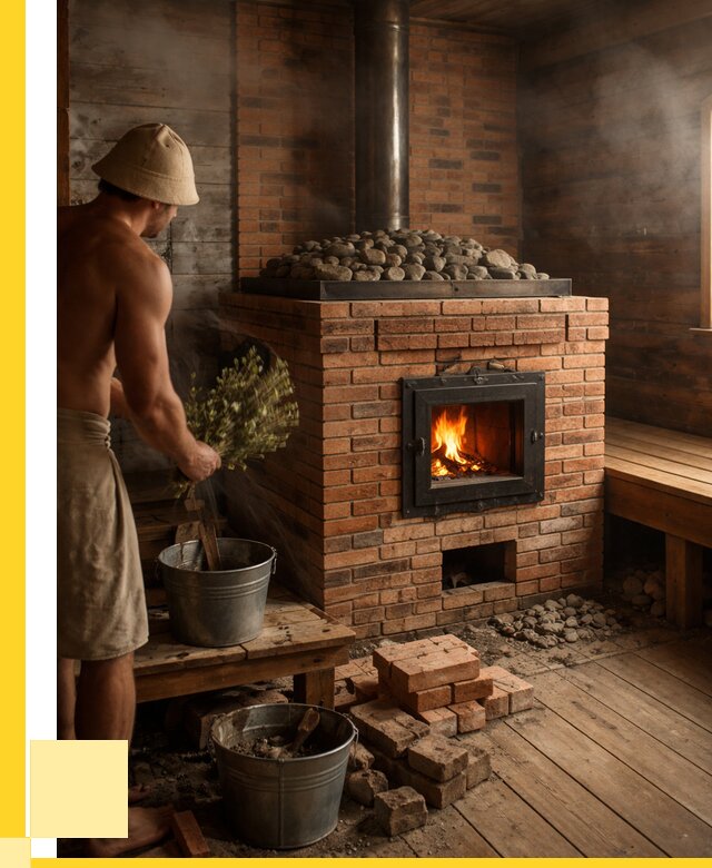 Кирпичные банные печи в Вичуге от 91431 р. | ЭриданВчг