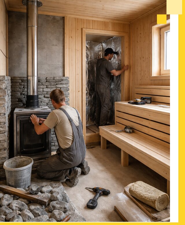 Строительство и изготовление бань под ключ в Вичуге