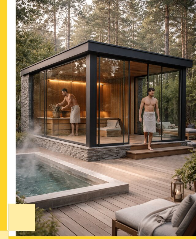 Стеклянные бани и двери в Вичуге от 457155 р. | ЭриданВчг