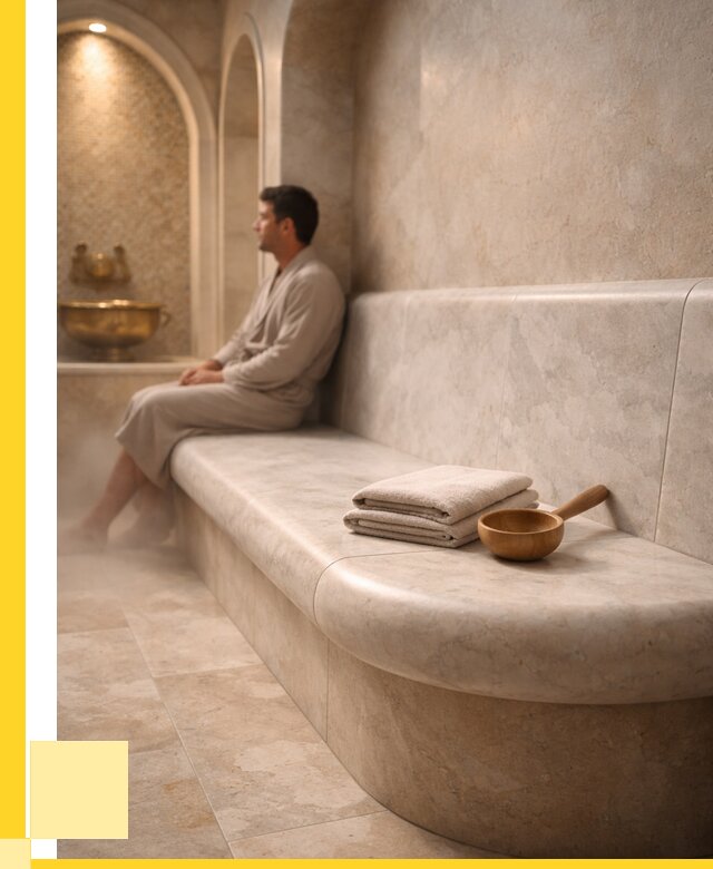 Сиденья для хамама в Вичуге под ключ от 12191 р. | ЭриданВчг