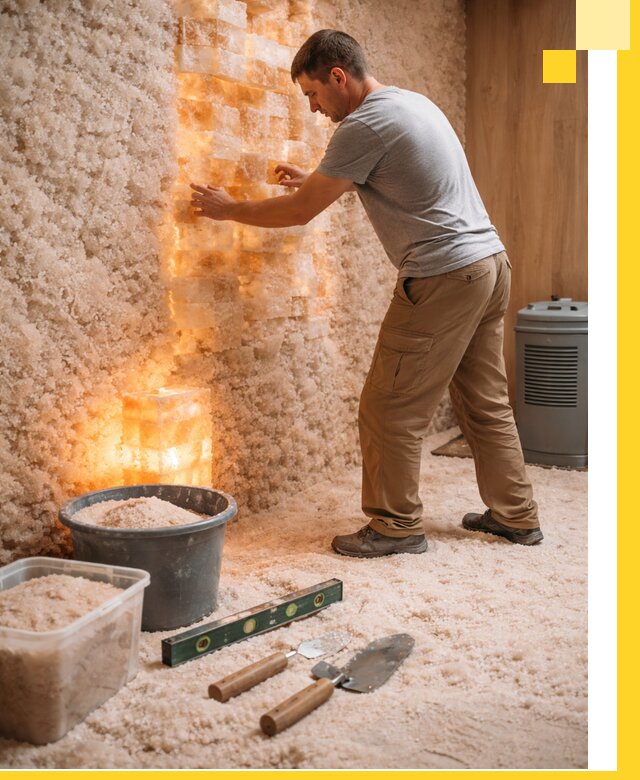 Проектирование и монтаж соляных комнат в Вичуге под ключ